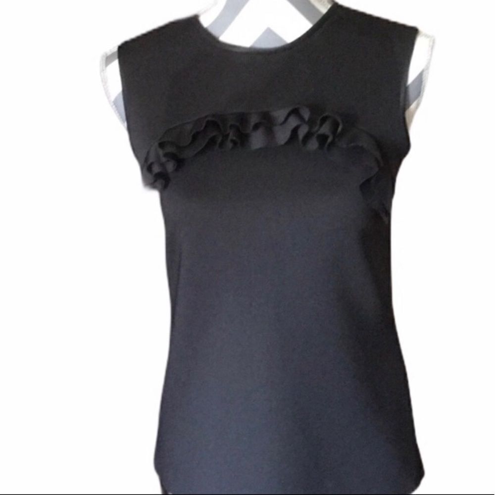 RAOUL Classy Sleeveless Black Top Size 2